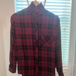 Rails plaid shirt size xs